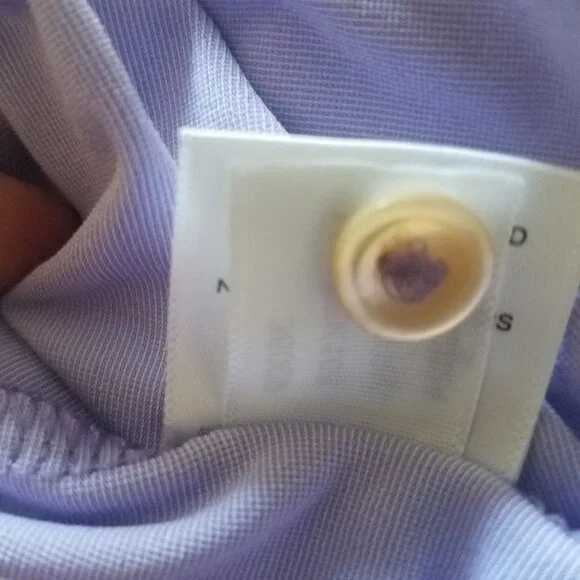 Peter Millar Summer Comfort Polo Shirt Light Purple Color Men's Size XXL - Picture 5 of 8